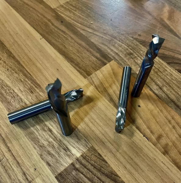 Solid Carbide Compression Cutters 12x25mm
